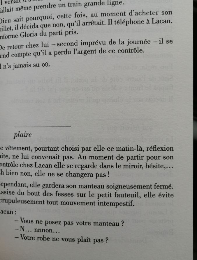 Allo Lacan certainement pas 1998 ALLOUCH Jean Anecdotes autour de