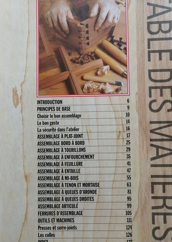 Assemblages Guides du bois 1995 JACKSON Albert et DAY David