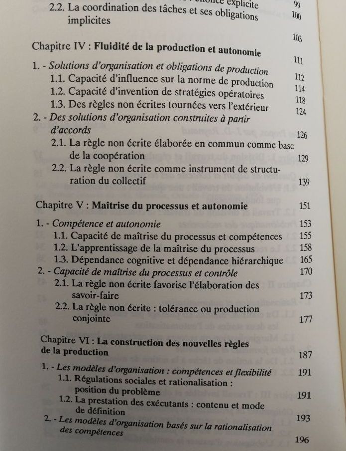 Autonomie dans le travail 1992 de TERSSAC Gilbert Coaching Management