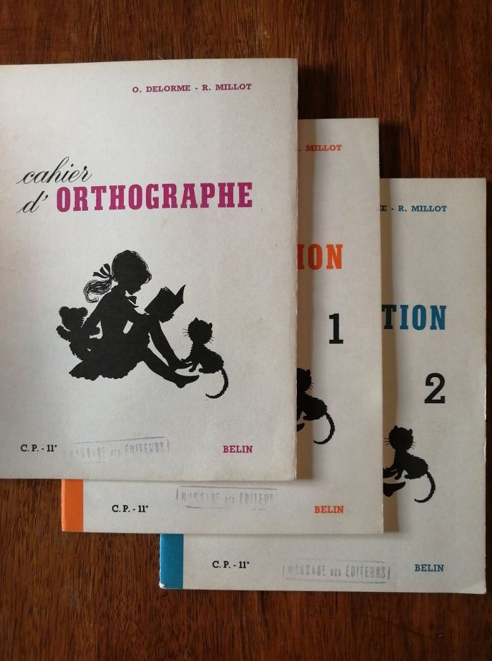 Cahier d orthographe cahier d application 1 et 2 DELORME Odette et