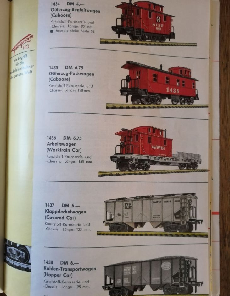 Catalogue Fleischmann HO 1964 1965 Trains modèles réduits Modélisme