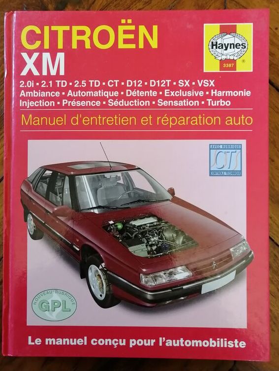 Citroën XM Manuel d entretien et réparation automobile conçu pour l