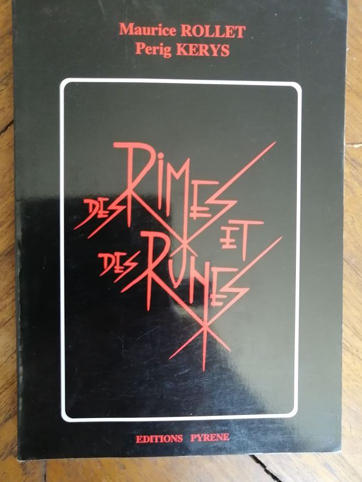 Des rimes et des runes 1991 ROLLET Maurice et KERYS Perig Néo