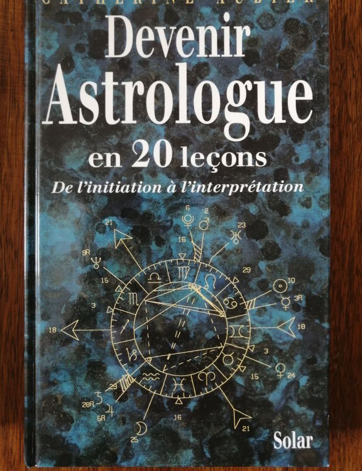 Devenir astrologue en 20 leçons 1994 AUBIER Catherine Matériel
