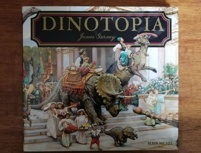 Dinotopia l ile aux dinosaures 1992 GURNEY James Utopie Hommes