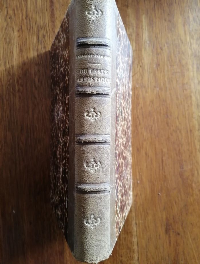 Du geste artistique dans l action oratoire 1897 HARMANT DAMMIEN