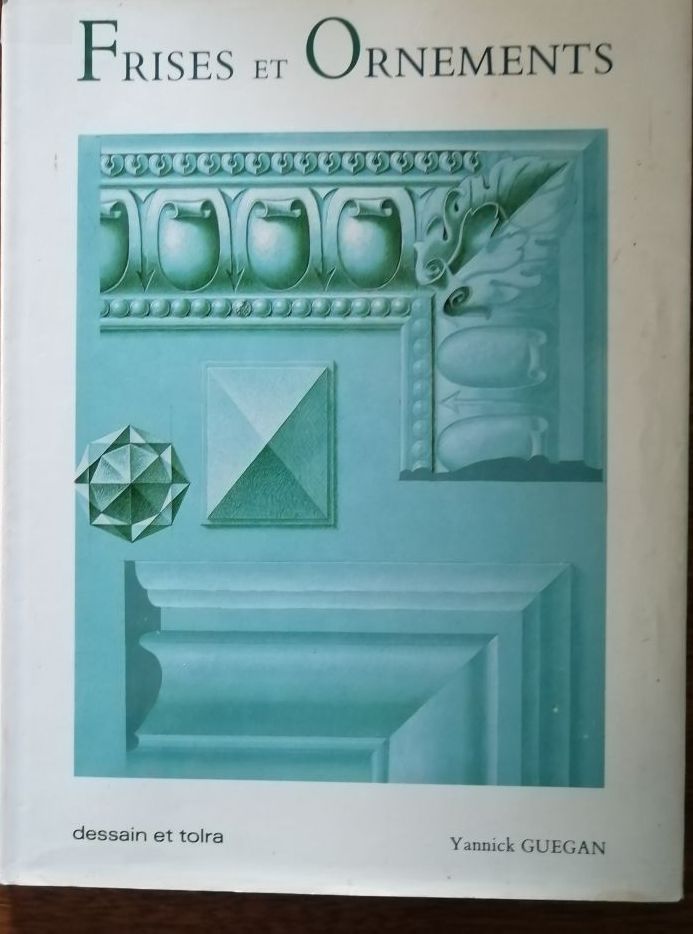 Frises et ornements 1993 GUEGAN Yannick Décoration Peinture Trompe l