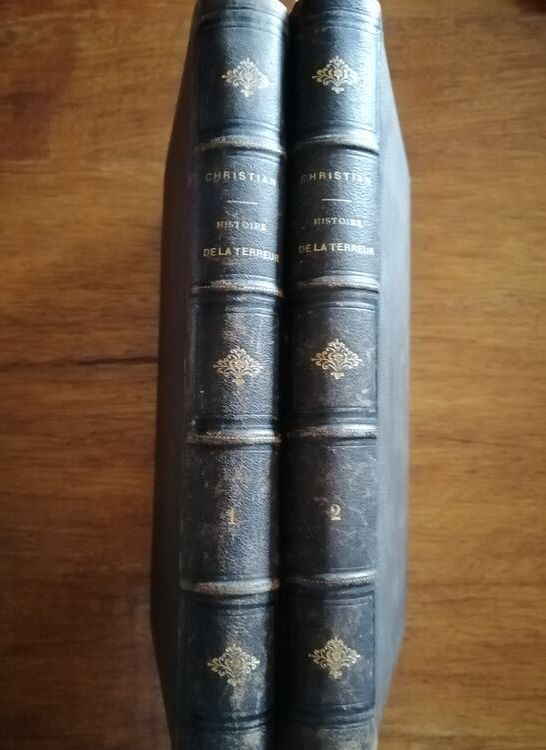 Histoire de la terreur 1853 CHRISTIAN Pierre alias PITOIS Christian