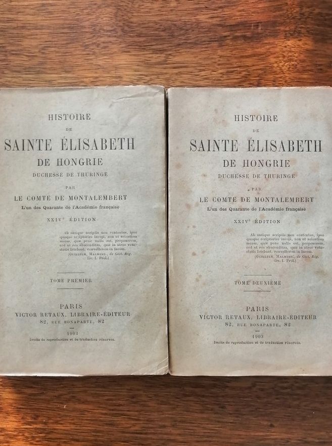 Histoire de sainte Elisabeth de Hongrie duchesse de Thuringe 1903 de