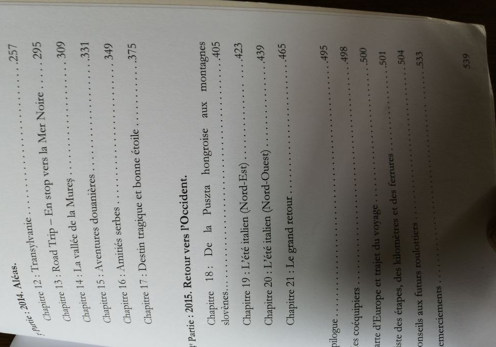 L Europe sous les sabots Tome 1 Carnets de route 2016 BELLOY Léna