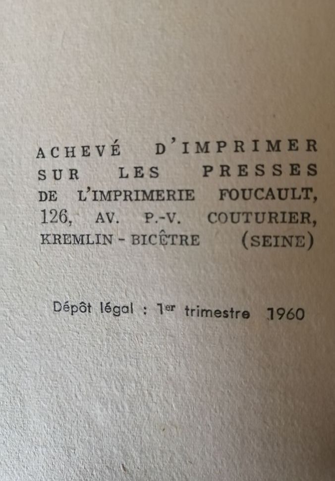 L ombre sort de l ombre 1960 PAGE Alain Policier Fleuve Noir Numéro
