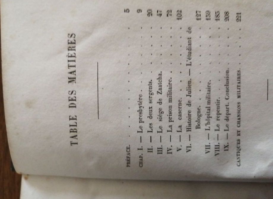 La caserne et le presbytère Contes et récits 1855 de SEGUR Anatole