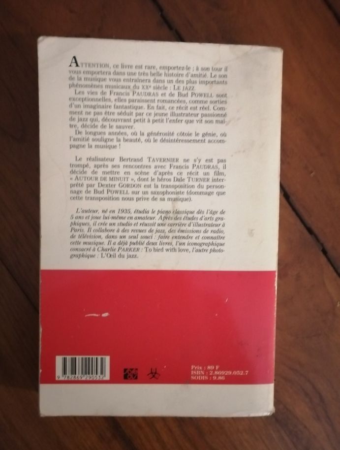 La danse des infidèles 1986 PAUDRAS Francis Autour de minuit Around