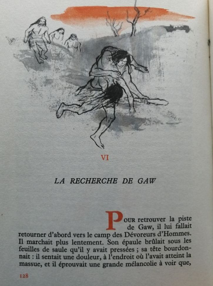 La guerre du feu Roman des âges farouches 1963 ROSNY Aîné Joseph