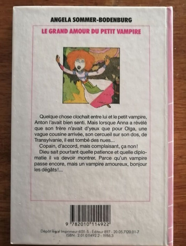 Le grand amour du petit vampire 1986 SOMMER BODENBURG Angela