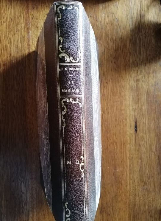 Le mariage 1887 MONSABRE Jacques Sacrement Sacré Chrétien Sainteté
