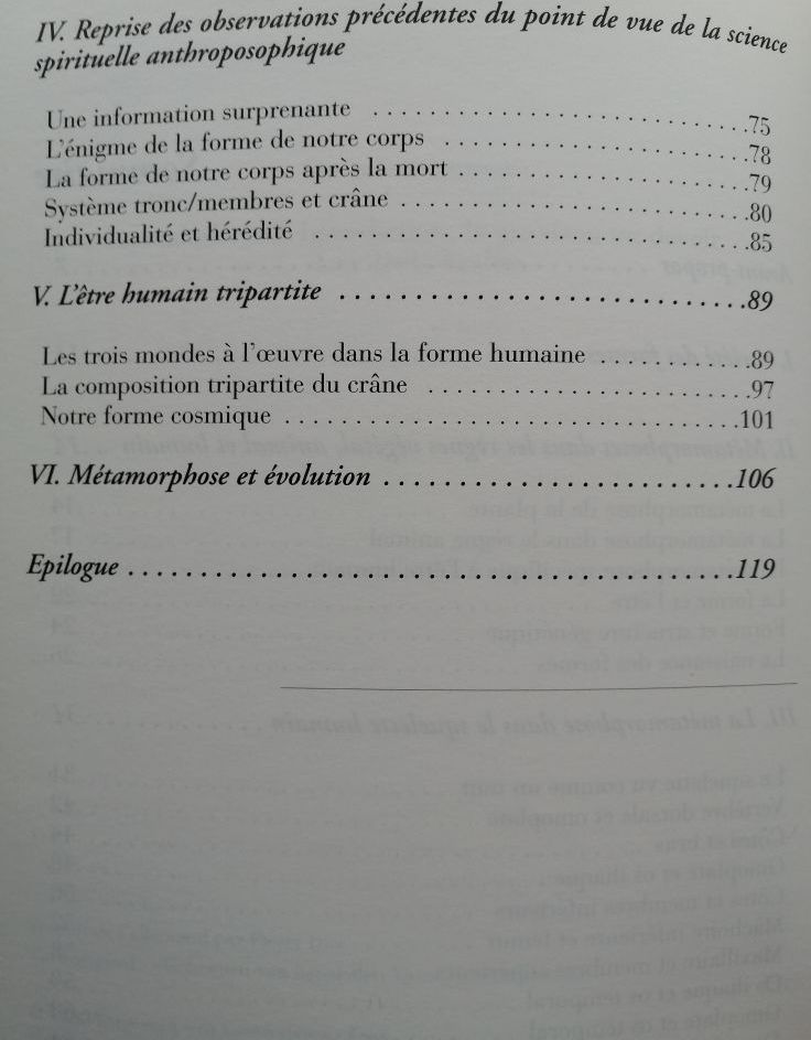 Le mystère du squelette Forme et métamorphose 1997 MEES Léonard