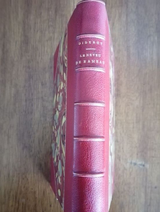 Le neveu de Rameau 1883 DIDEROT Denis Reliure 19e Classiques Edition
