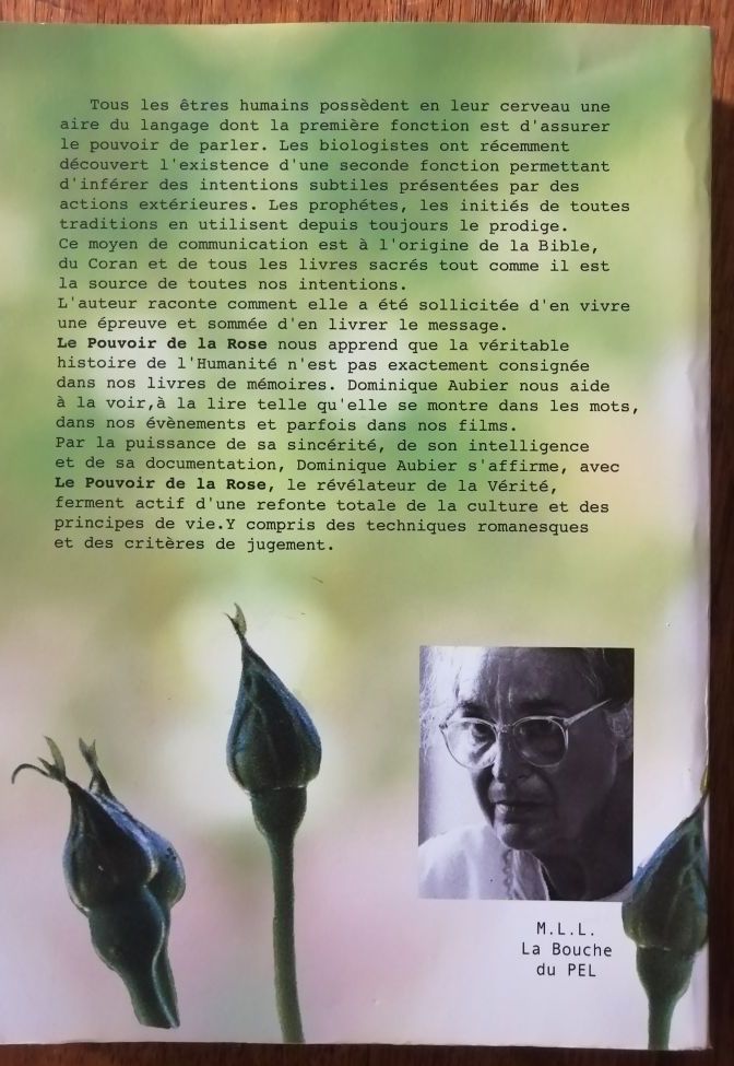 Le pouvoir de la rose 2003 AUBIER Dominique Développement personnel