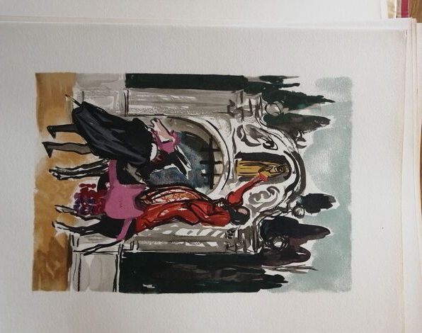 Le soulier de satin 1951 CLAUDEL Paul Illustré par Brayer Yves gravé