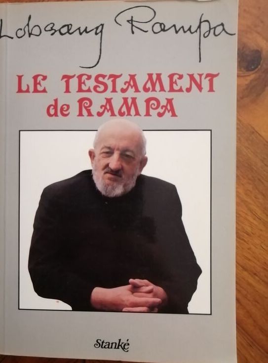 Le testament de Rampa 1984 RAMPA Lobsang Bouddhisme Méditation Ecrits
