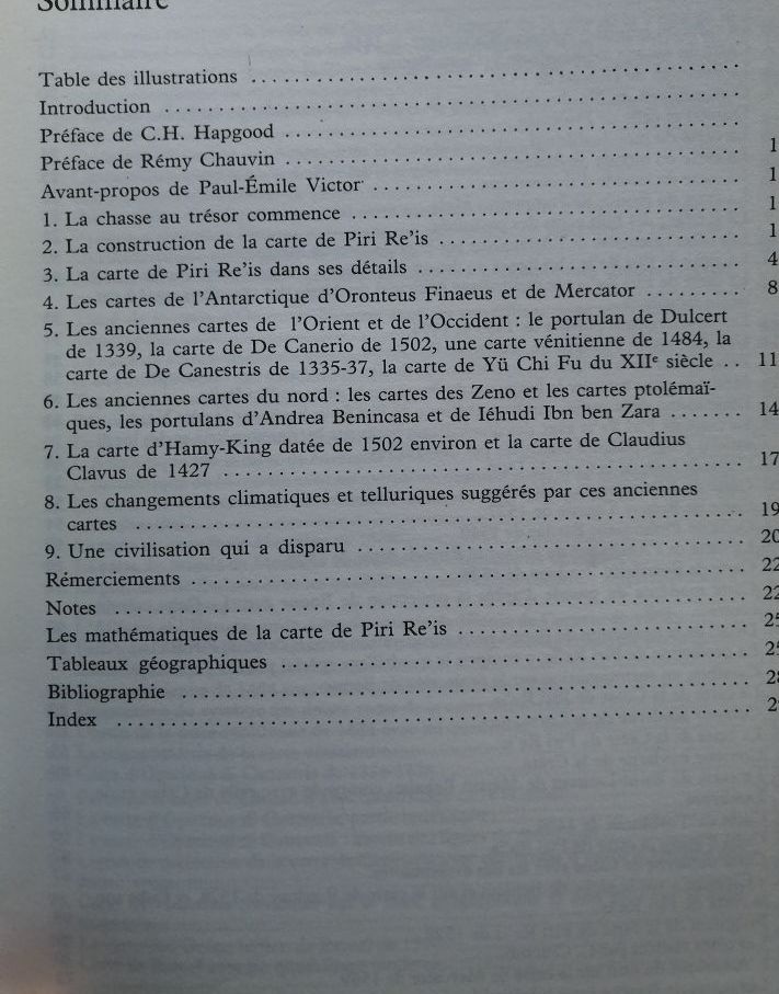 Les cartes des anciens rois des mers 1981 HAPGOOD Charles Hypothèses