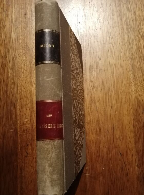 Les damnés de l Inde 1862 MERY Joseph Aventures en Inde Reliure 19e