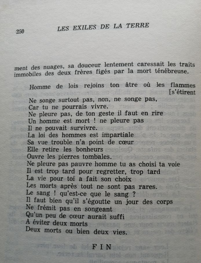 Les exilés de la terre 1973 BEAUJON Bernard Sociologie Edition