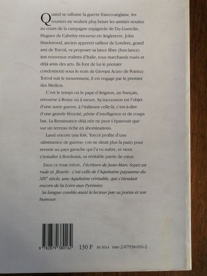 Les hommes de soie Torcol le vilain Tome 3 1995 SOYEZ Jean Marc