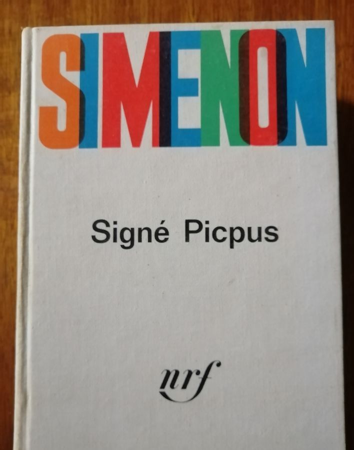 Les nouvelles enquêtes de Maigret Signé Picpus 1964 SIMENON Georges