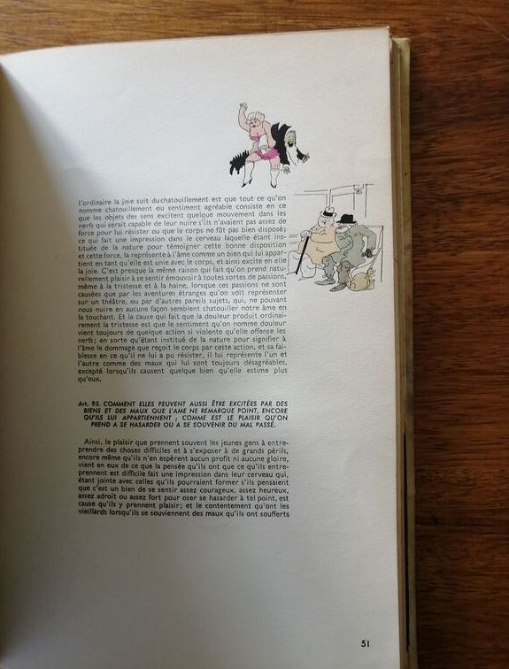 Les passions de l âme 1940 DESCARTES René Réflexions sur les