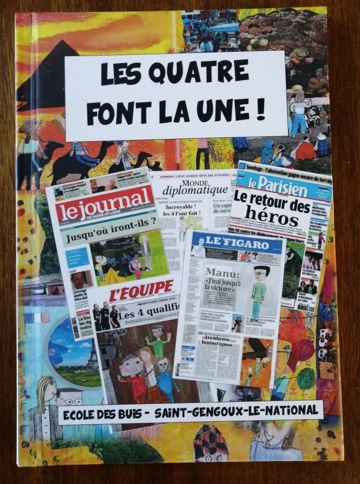 Les quatre font la une Cinq aventures d Anaé Aurélie Manu Tristan