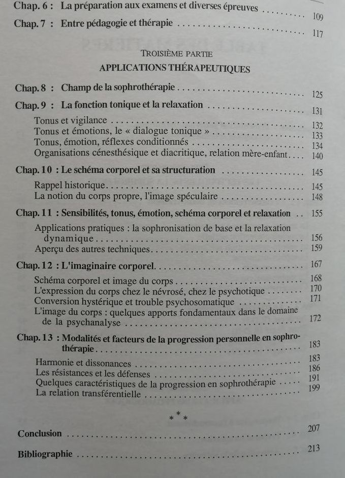 Manuel de sophrologie pédagogique et thérapeutique 1990 ETCHELECOU