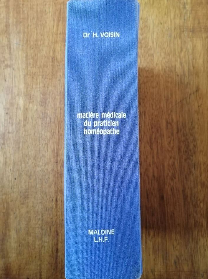Matière médicale du praticien homéopathe 1986 VOISIN Henri Symptome
