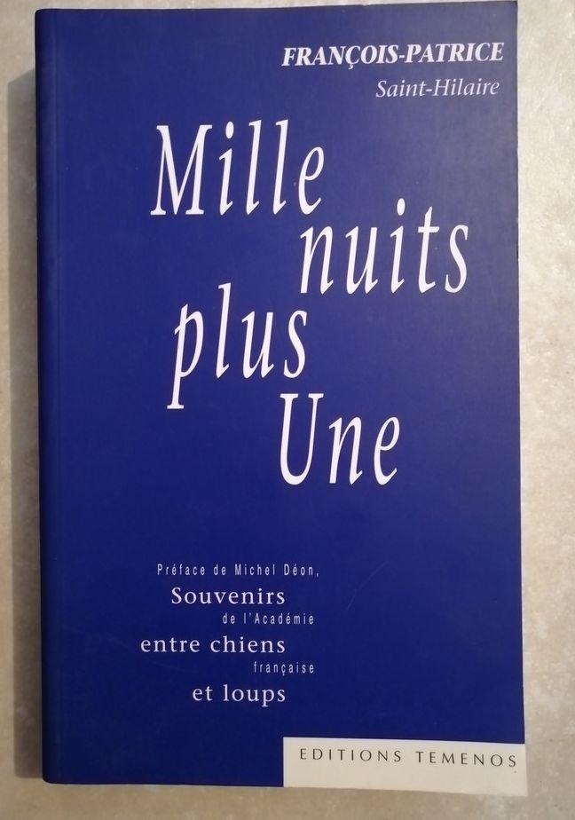 Mille nuits plus une 1996 PATRICE François Artistes Jet set Night