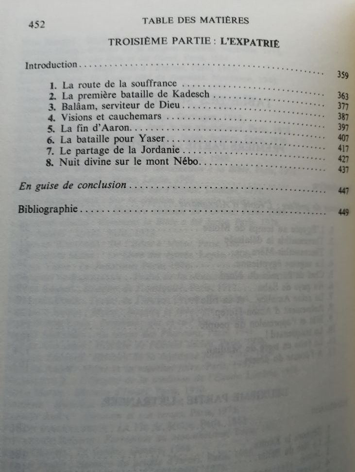 Moïse l égyptien 1981 SLOSMAN Albert Moïse guide des égyptiens et