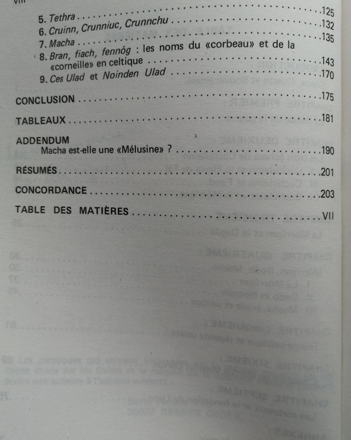 Morrigan Bodb Macha La souveraineté guerrière de l Irlande 1983 le