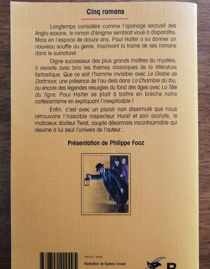 Oeuvres complètes Tome 2 1999 HALTER Paul Policier Mystères en