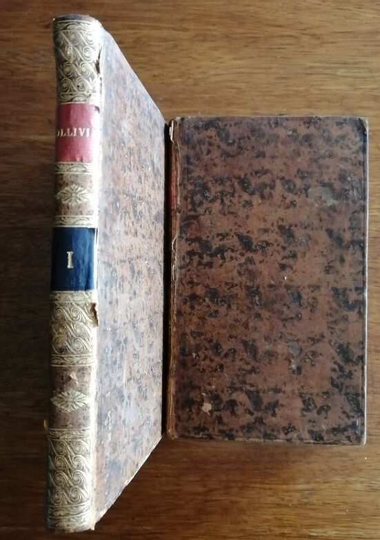Ollivier Poème Complet en 2 volumes 1763 CAZOTTE Jacques Roman