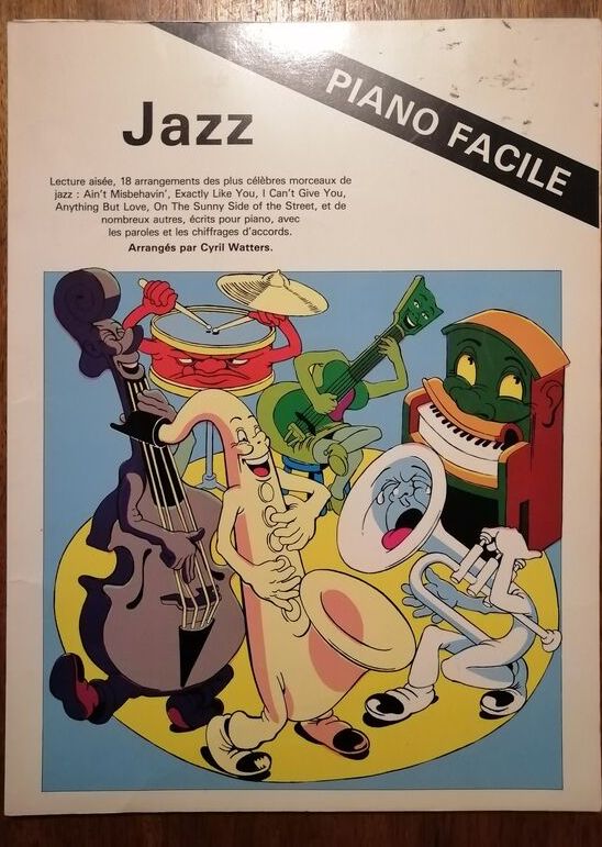 Partition Jazz piano facile arrangements des plus célèbres morceaux