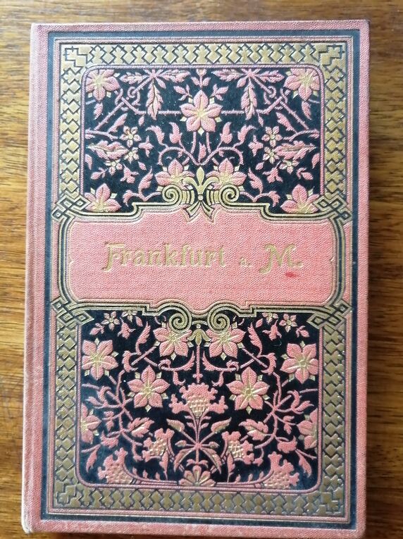 Photographies de Frankfurt Francfort 12 en album accordéon vers 1890