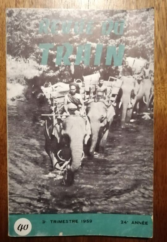 Revue du train numéro 40 3e Trimestre 1959 Guerre d Algérie Vie du GT