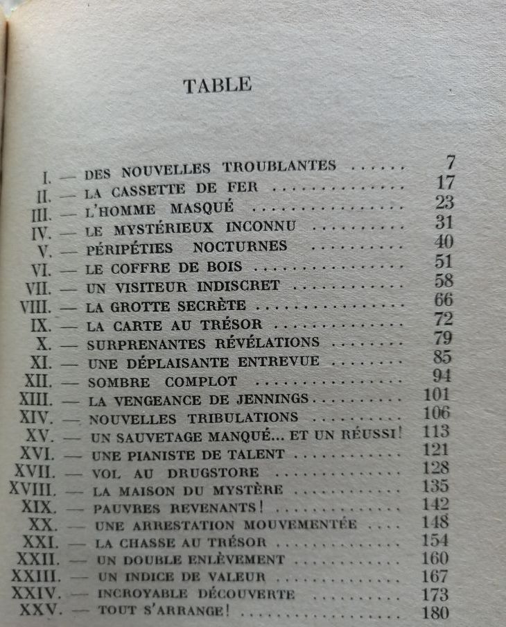 Sur les traces de l homme masqué Une enquête des soeurs Parker 1971