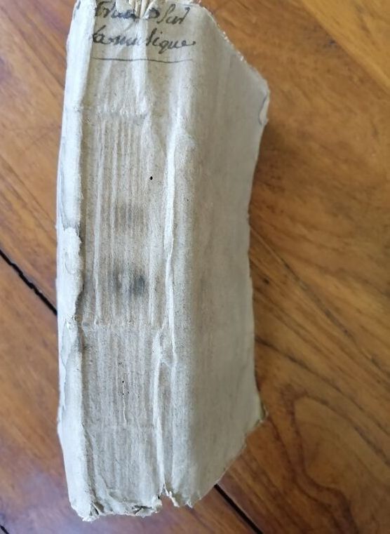 Traités sur la musique 1781 ROUSSEAU Jean Jacques Proposition de