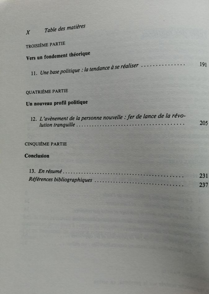 Un manifeste personnaliste Fondements d une politique de la personne